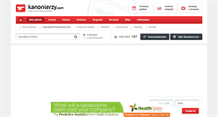 Desktop Screenshot of kanonierzy.com